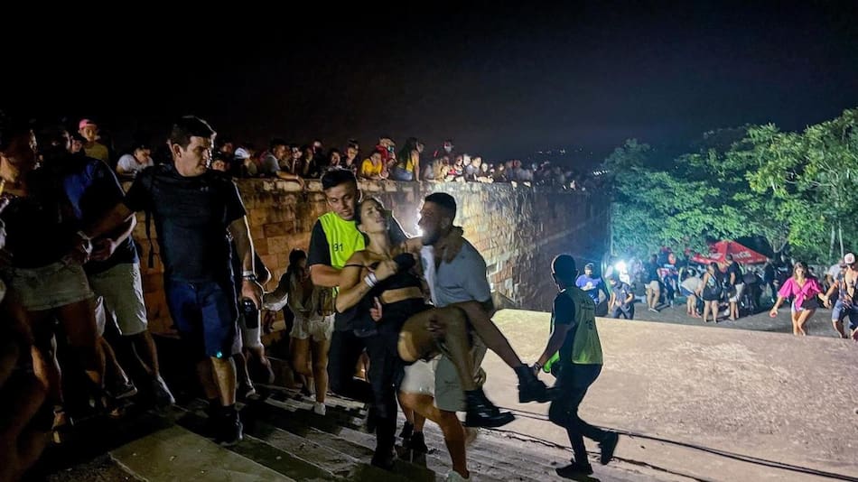 Al menos dos muertos y cuatro heridos en tiroteo durante concierto Paraguay. EFE.