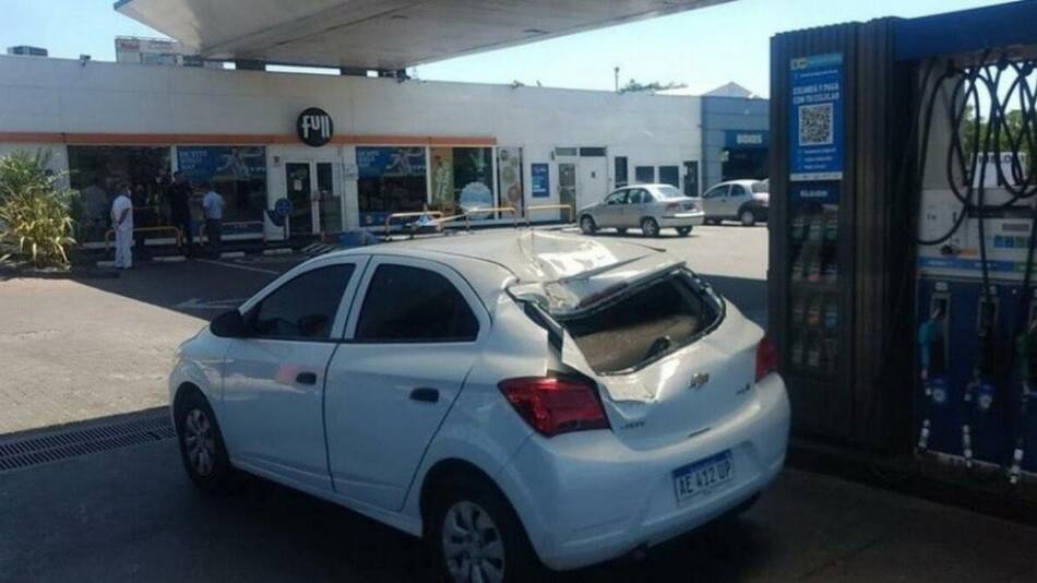 Tragedia a metros del Mercado Central por accidente con neumático