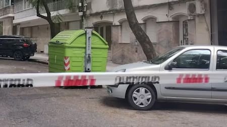 Encontraron una beba muerta en un contenedor de basura. Foto: X