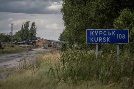 Kursk, frontera entre Rusia y Ucrania. Foto: Reuters.