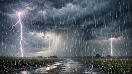 Más de 72 horas con lluvias y tormentas: el SMN alertó cuáles son las provincias afectadas por el intenso temporal