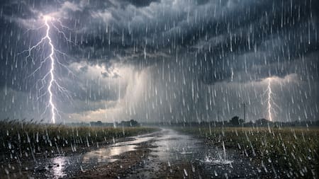 Se vienen más de 48 horas de lluvia: cuándo y dónde se vivirán fuertes tormentas con ráfagas de viento intenso