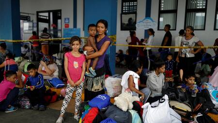 Venezolanos en el exilio. Foto: Reuters