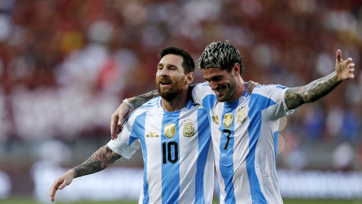 Rodrigo De Paul despidió a Messi tras su retiro de la Selección Argentina: “Gracias por hacernos tan felices”