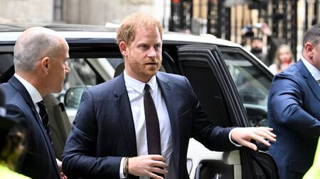El Príncipe Harry, duque de Sussex, acudió al Tribunal Superior de Londres. Fuente: Reuters.