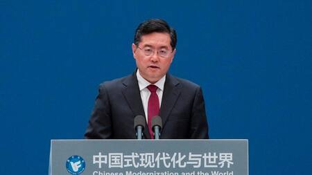 Qin Gang, ministro de exteriores de China. Foto: Reuters.