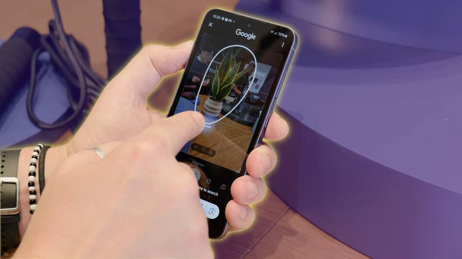Nuevo buscador "Circle to Search". Foto: Google