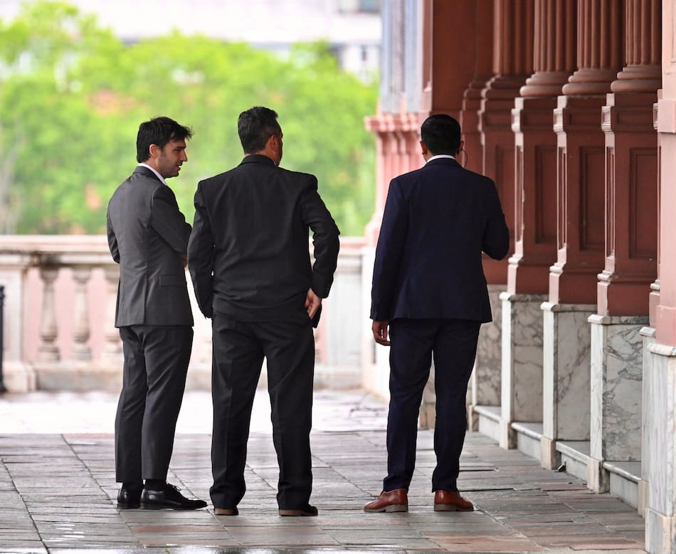 El gobernador de Chubut, Ignacio Torres, en Casa Rosada