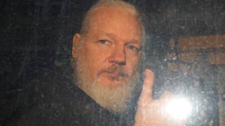 Detención de Julian Assange en Londres (Reuters)