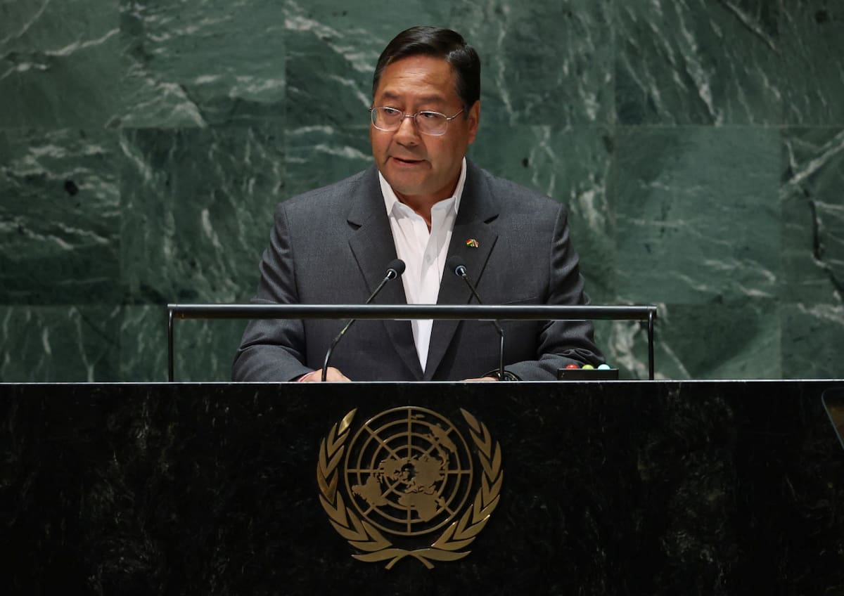 Luis Arce. Foto: Reuters.