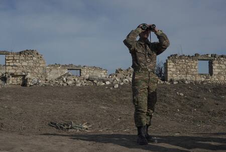 Soldado de Armenia. Foto: Reuters.