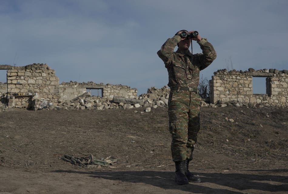 Soldado de Armenia. Foto: Reuters.