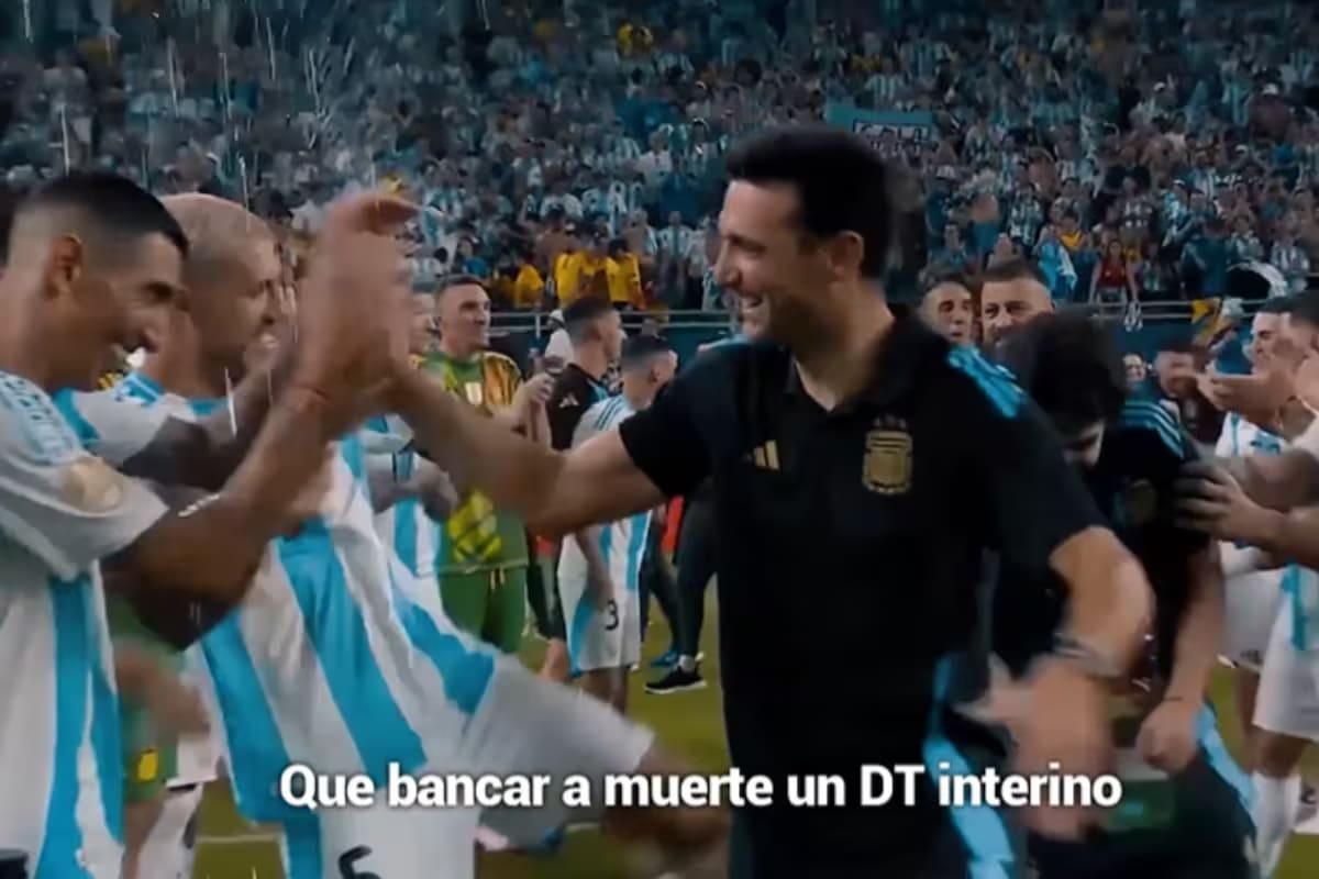 ¿Hay Scaloni para rato?