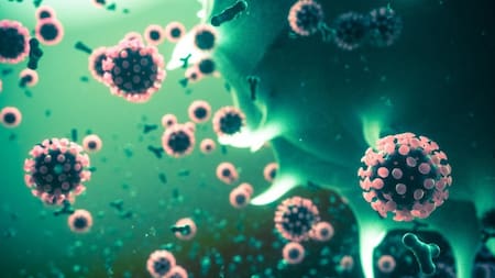 Coronavirus en el mundo, foto artística