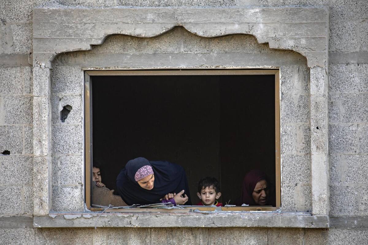 Ataques israelíes en la Franja de Gaza. Foto: EFE.G