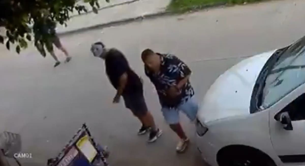 El hombre que recibió el disparo falleció. Foto: captura.