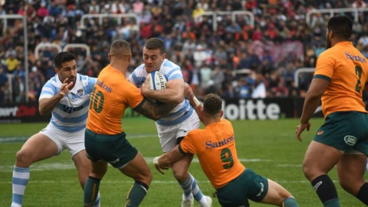 Los Pumas, rugby. Foto: NA.