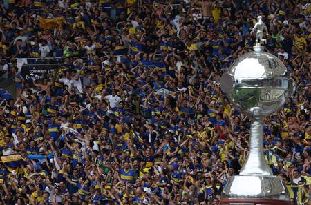 Los hinchas de Boca en la final de la Copa Libertadores. Foto: Reuters.