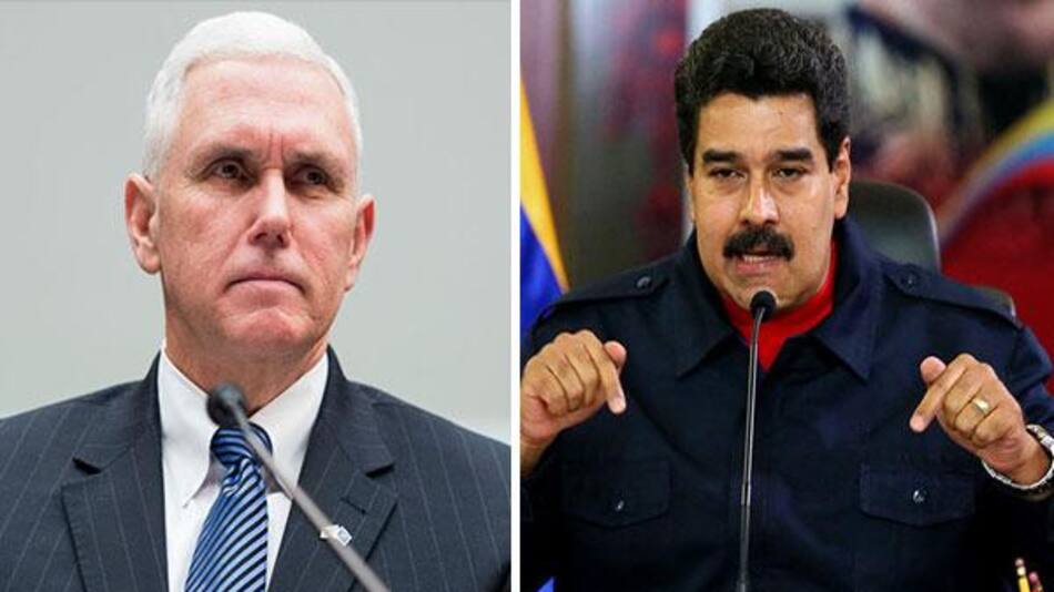 Mike Pence - Nicolás Maduro