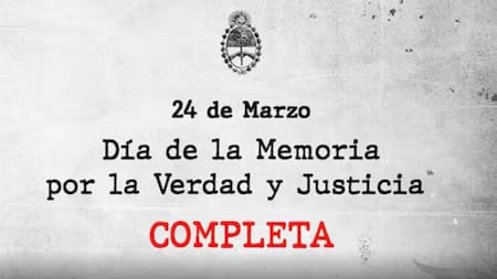 El Gobierno difundió un video por el 24 de Marzo y reivindicó la “Memoria completa”