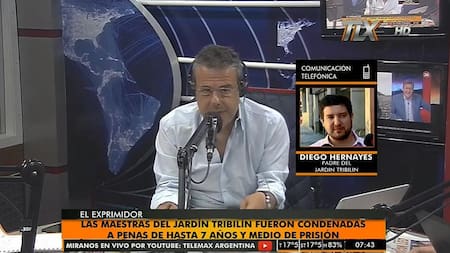 Padre de nena de Jardín Tribilín, Radio Latina, maltrato