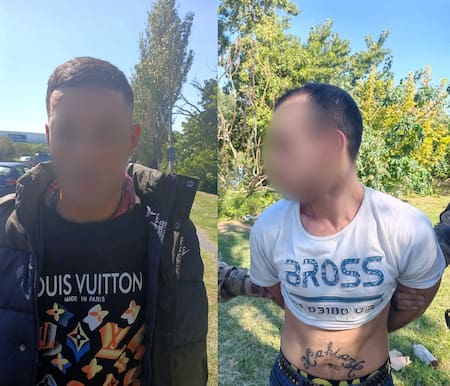 Motochorros detenidos tras el robo a una pareja de jubilados en Villa Lugano.