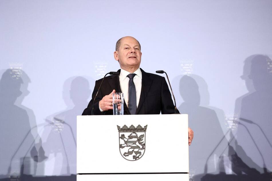 Olaf Scholz, canciller de Alemania. Foto: Reuters.