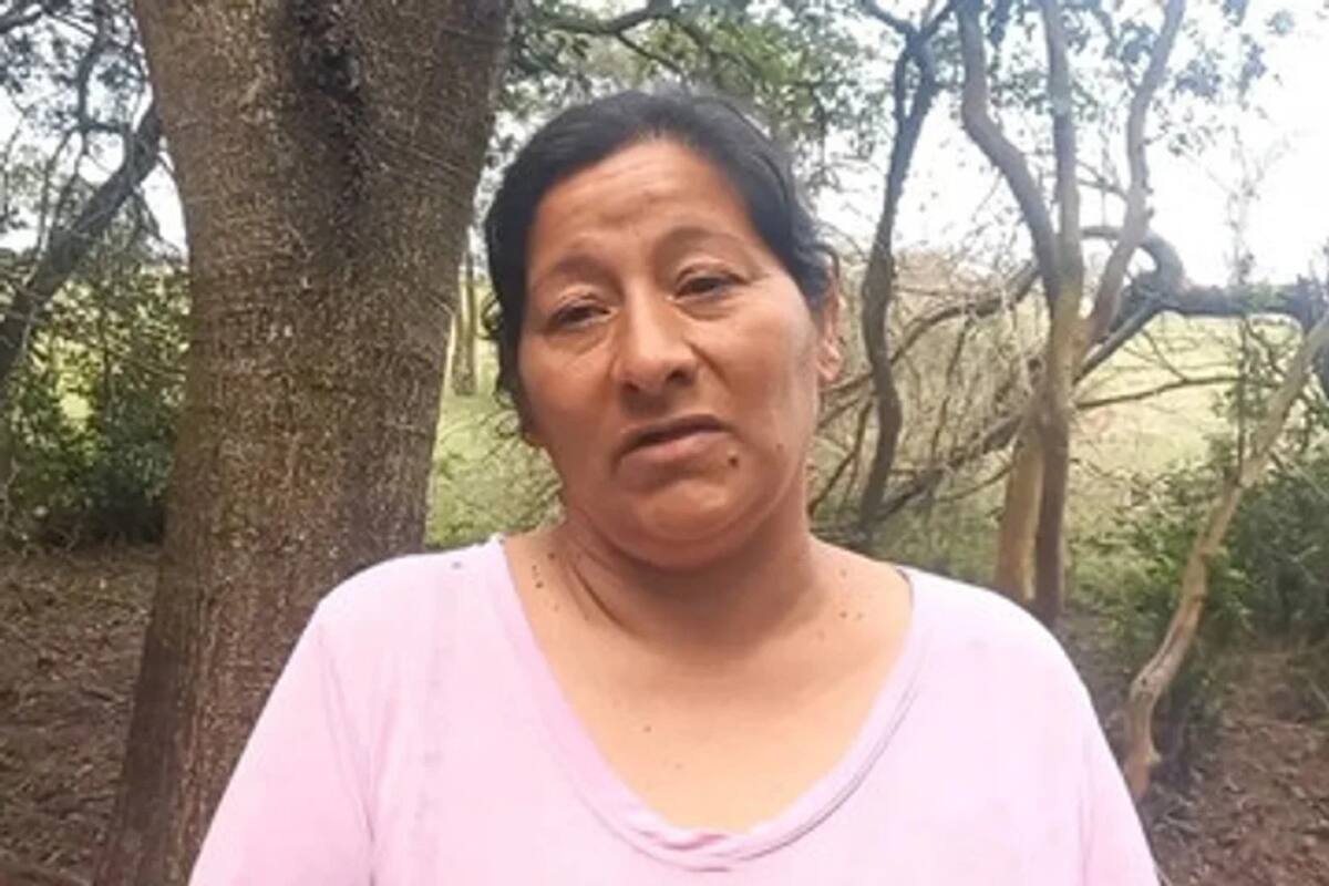 Laudelina, la tía de Loan. Foto: NA.