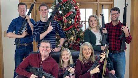 Legislador republicano, balas para Navidad