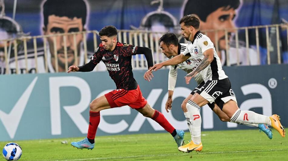 River Plate vs Colo Colo de Chile, Copa Libertadores. AFP.