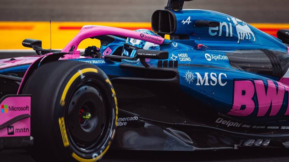 Franco Colapinto en el GP de Países Bajos.