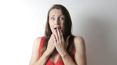 Persona sorprendida. Fuente: Pexels.