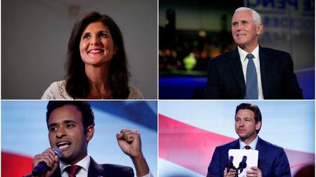 Debate republicano. Foto: Reuters.