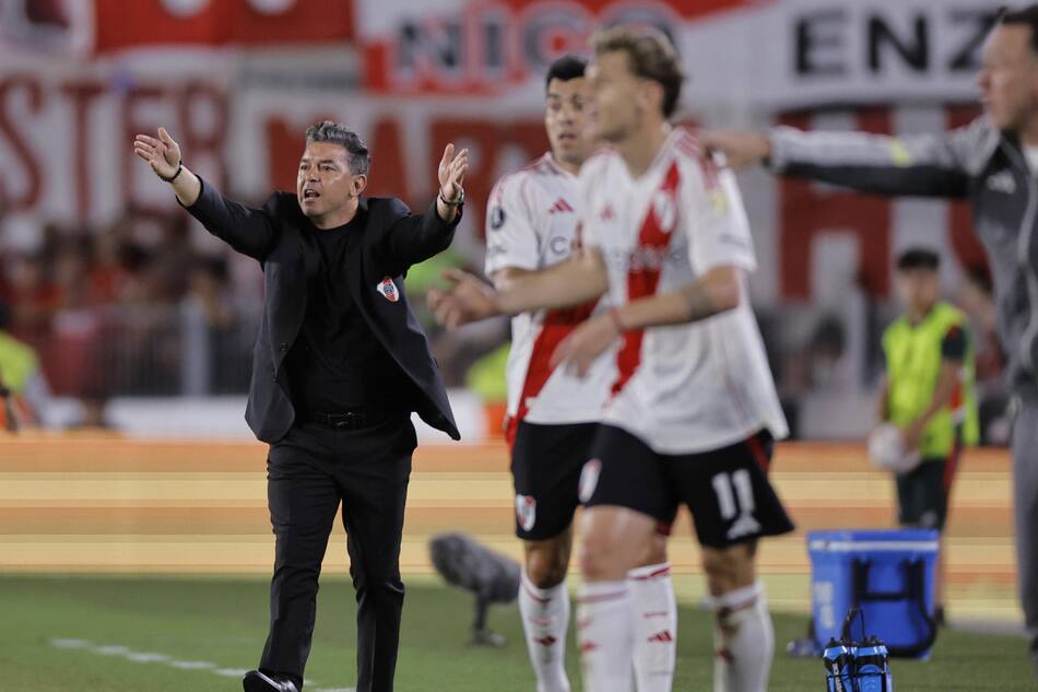 Marcelo Gallardo, entrenador de River. Foto: EFE.