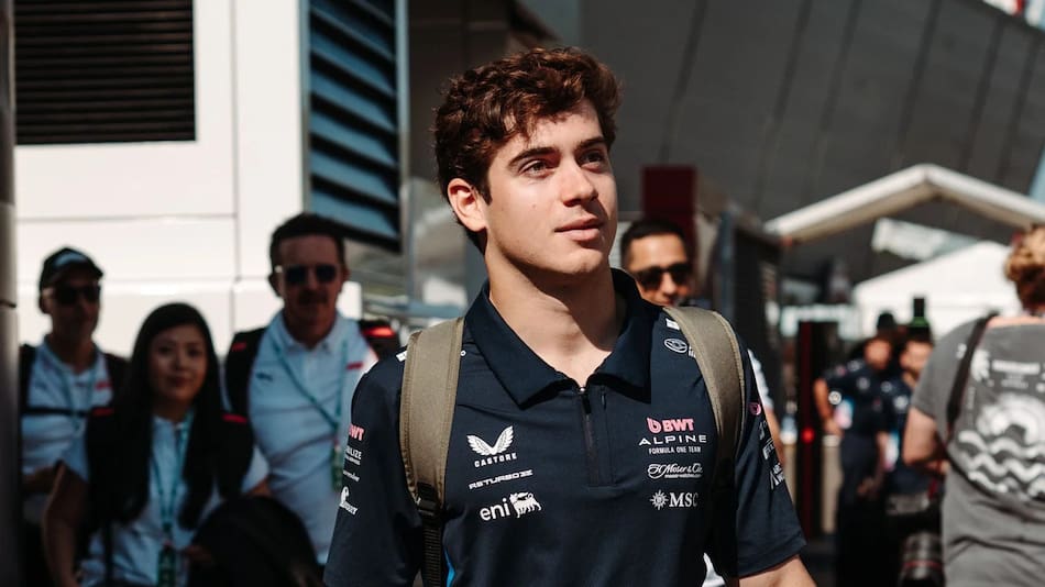 Franco Colapinto. Foto: Agencia NA / X @F1