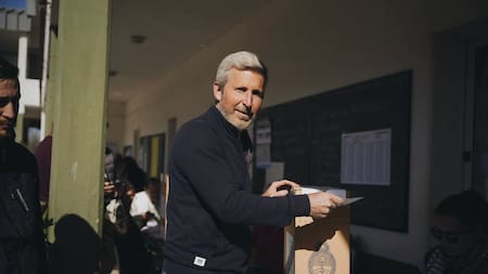 Votación de Rogelio Frigerio en Entre Ríos. Foto: @frigeriorogelio.