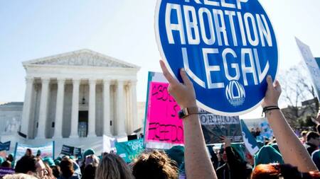Marchas en EEUU por el aborto. Foto: Reuters