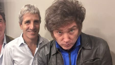 Javier Milei y Luis Caputo. Foto: NA