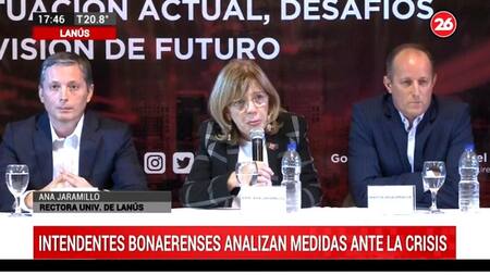Intendentes bonaerenses analizaron medidas ante la crisis, política, Canal 26