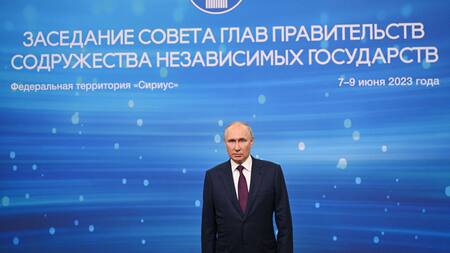 Vladimir Putin aseguró que Ucrania inició la contraofensiva. Foto: Reuters.