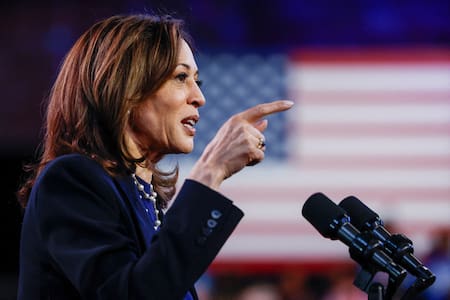 Kamala Harris, candidata demócrata a la Presidencia de Estados Unidos. Foto: Reuters.