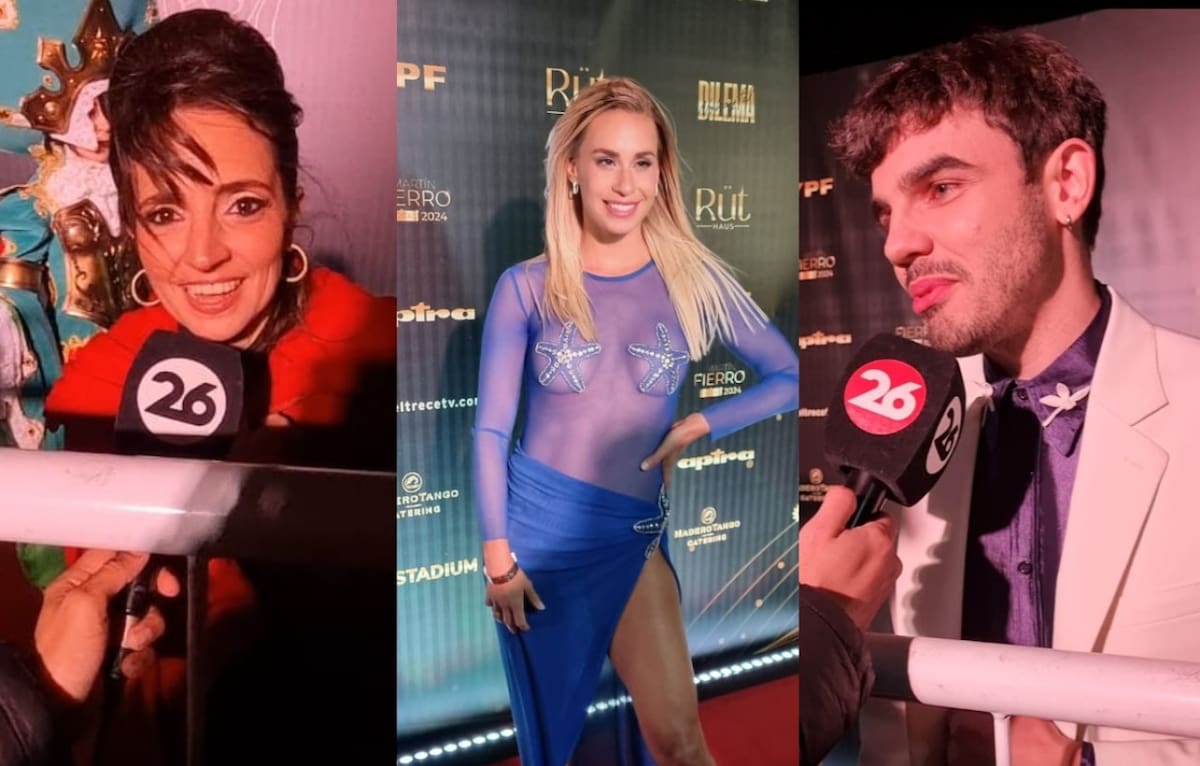 Los mejores looks de los Martín Fierro Digital. Foto: Canal 26