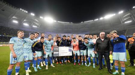 Boca eliminó a Barracas y avanzó a los octavos de final de Copa Argentina. Foto: Twitter @BocaJrsOficial.