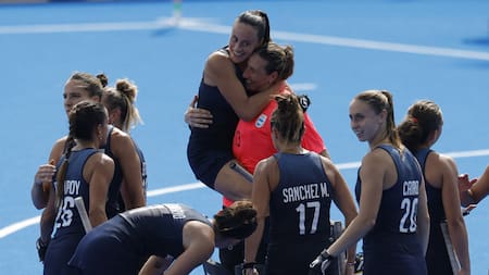 Las Leonas en los Juegos Olímpicos de París 2024. Foto: Reuters.