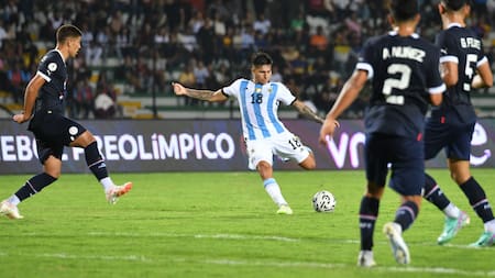 Santiago Castro; Selección Argentina. Foto: X @Argentina.
