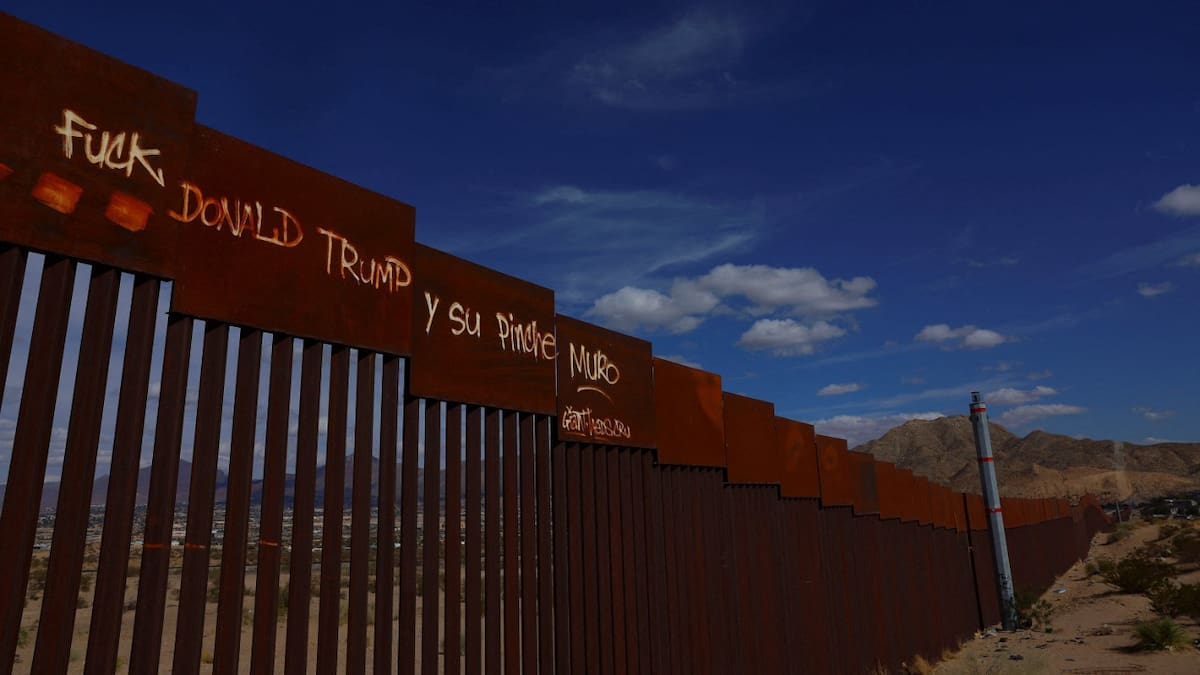 Frontera México-Estados Unidos. Foto: Reuters