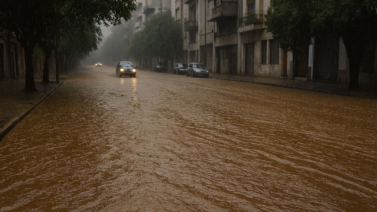 Lluvias en Buenos Aires