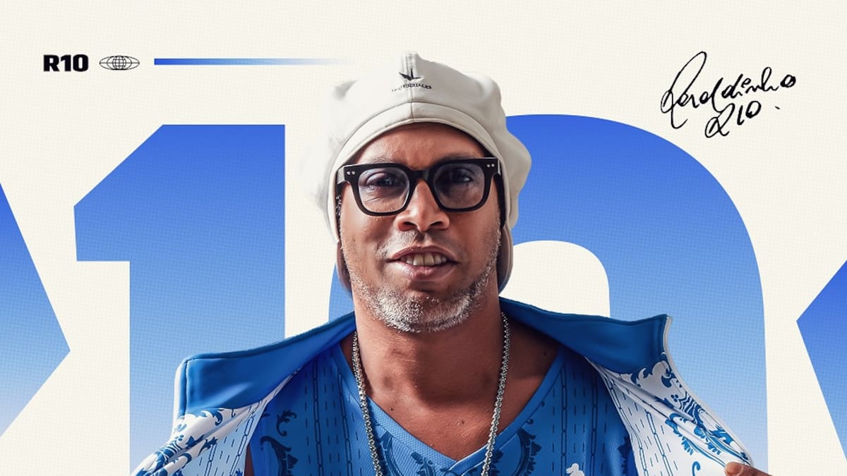 Ronaldinho presentó CAMISA 10, su primer proyecto musical global.