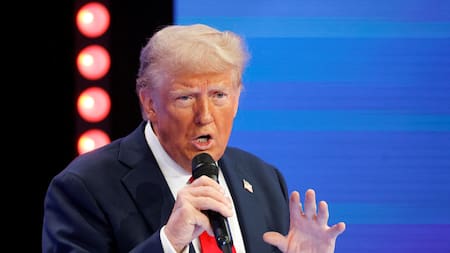 Donald Trump, expresidente de Estados Unidos. Foto: Reuters.