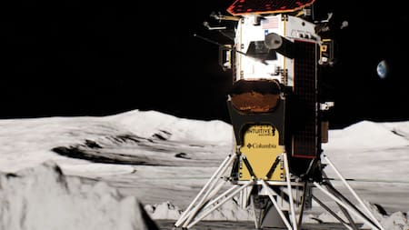 En el caso del módulo de aterrizaje lunar, el material se encarga de reflejar el calor solar. Foto: Columbia Sportswear.